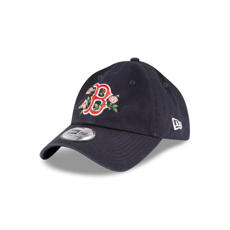 MLB Boston Red Sox Bloom Casual Classic Adjustable (NAG3285) - Blue New Era Caps